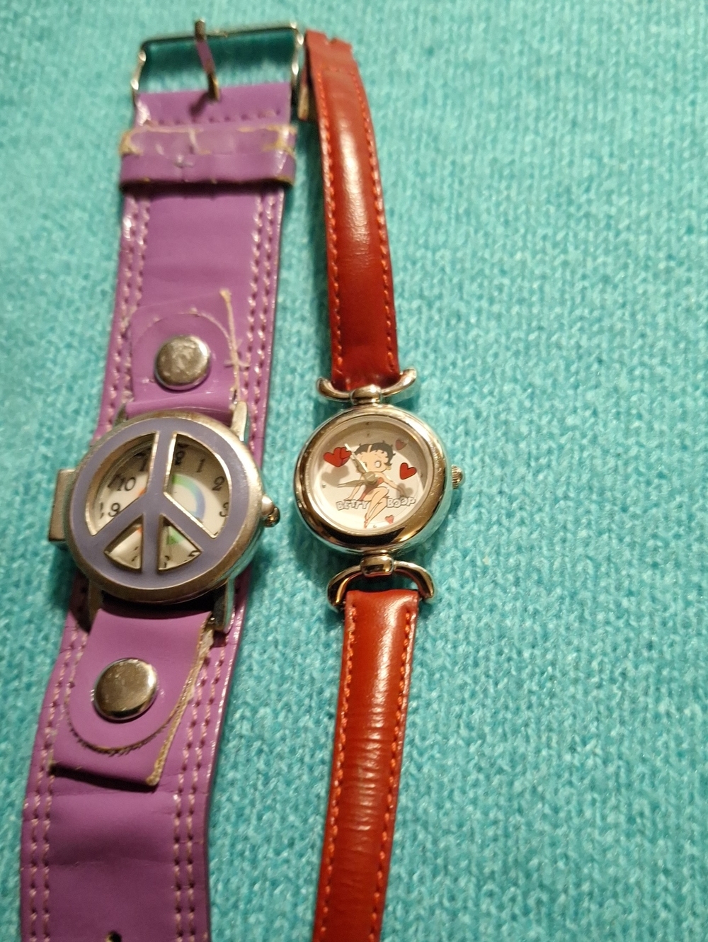 Peace Face And Betty Boop Watch